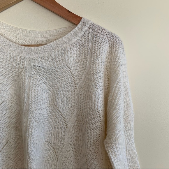 ANTHROPOLOGIE Keely Cable-Knit Sweater - Picture 6 of 9